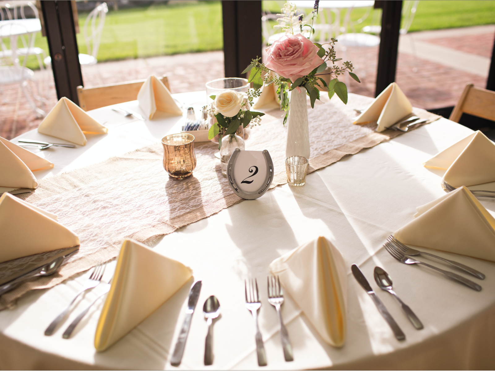 Clubhouse Wedding Tables