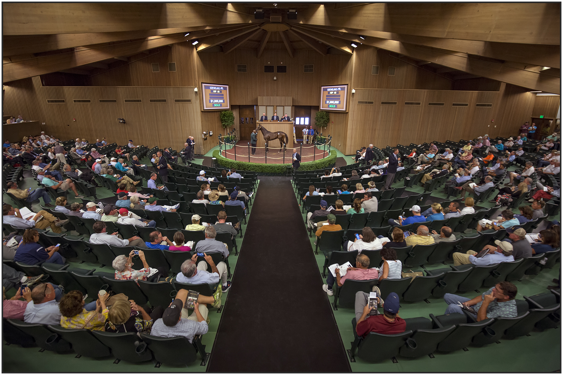 Keeneland sales ring