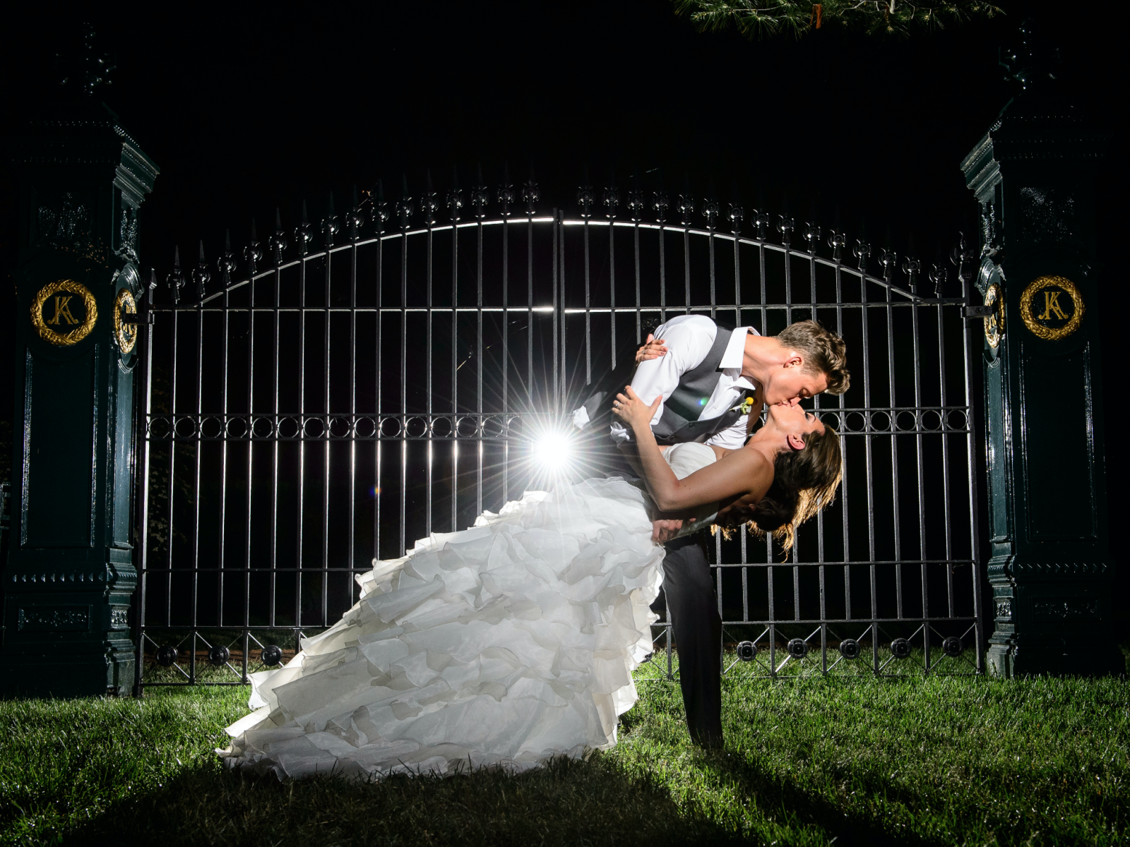 Wedding photo by Gates