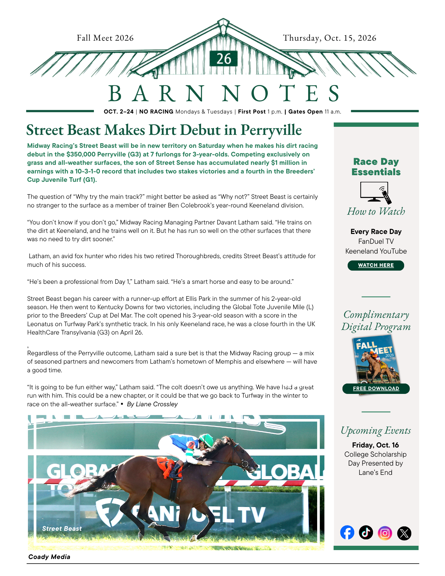Page 1 article