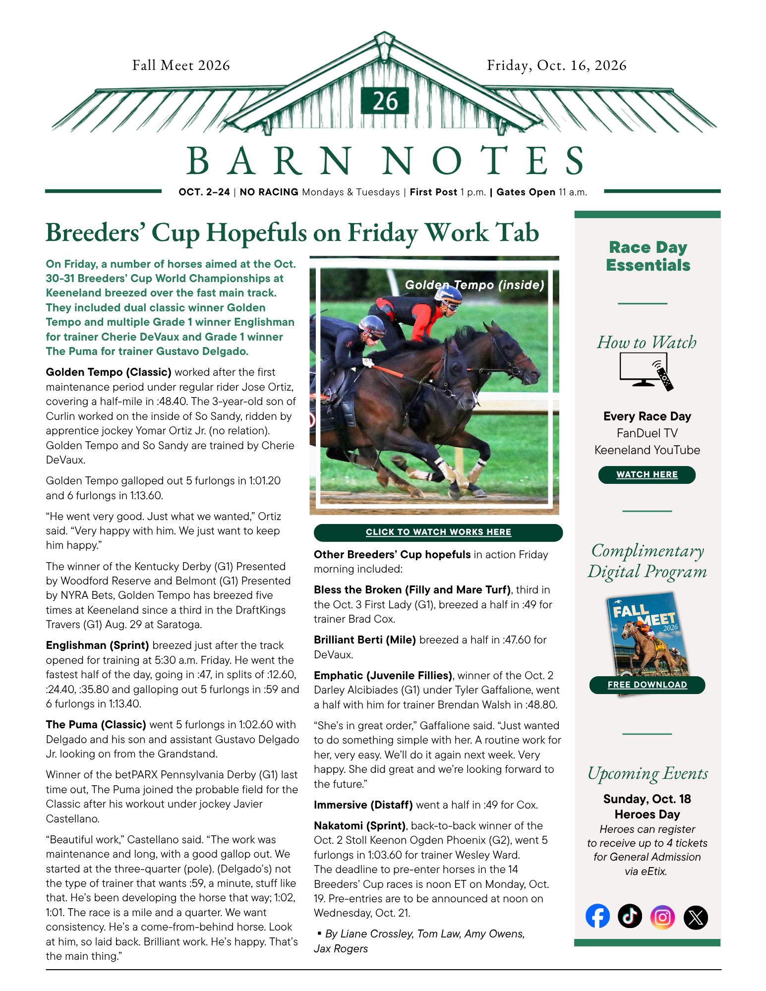 Page 1 article