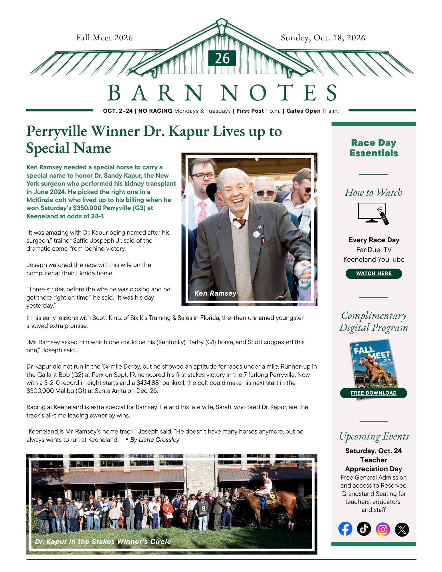 Page 1 article