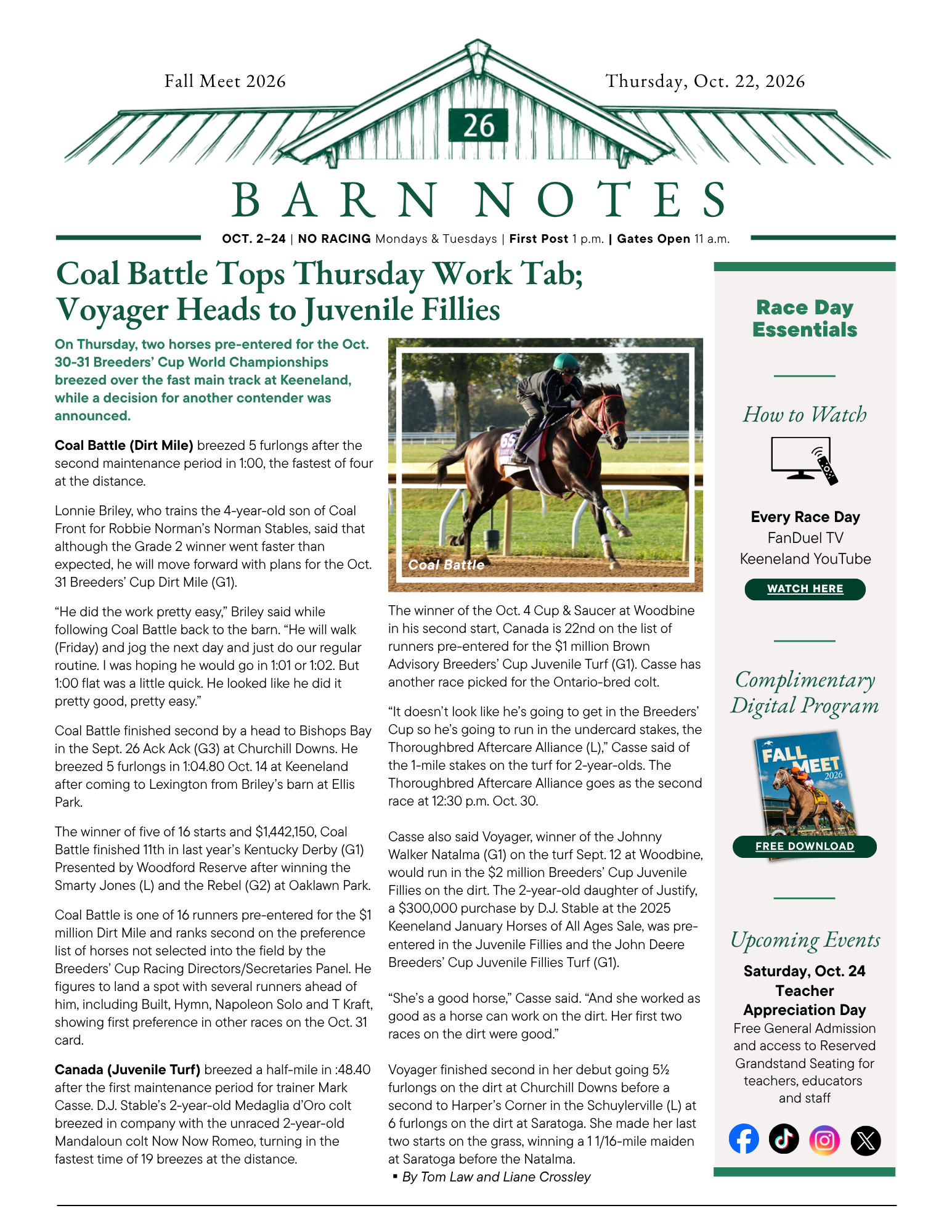 Page 1 article