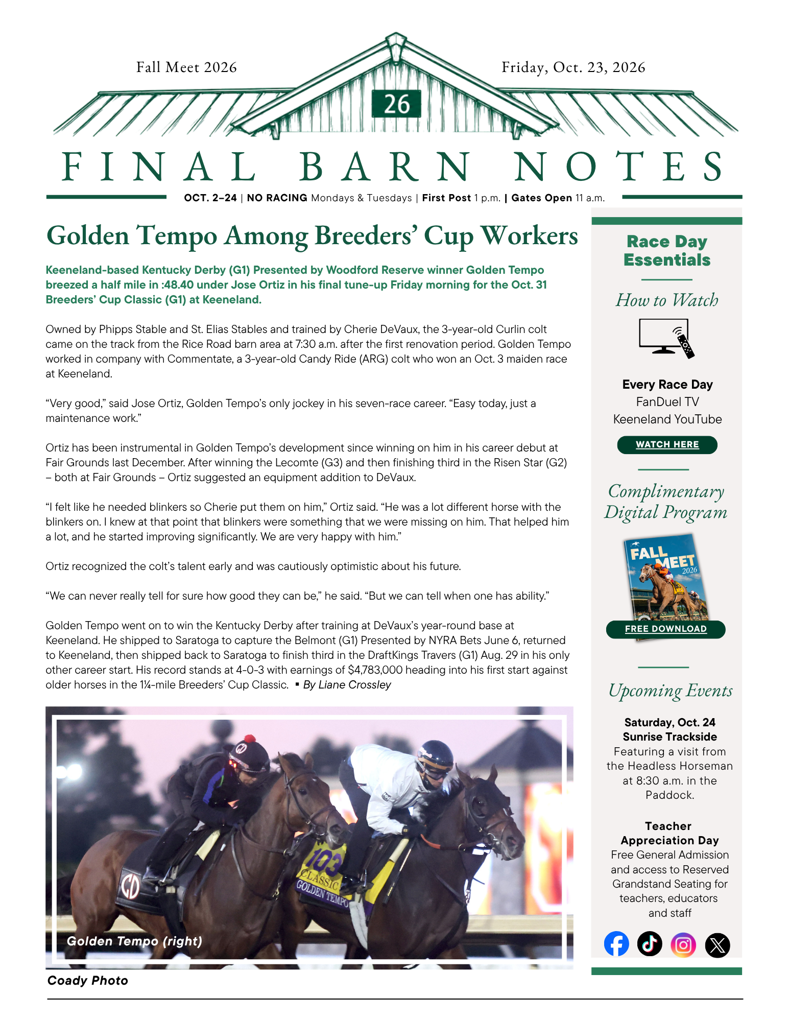 Page 1 article