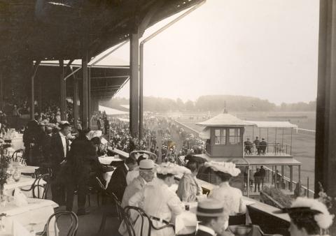 old grandstand photo