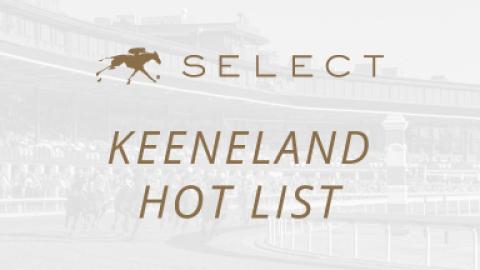 Keeneland Hotlist