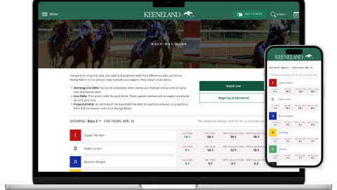 wagering snapshot on phone and computer