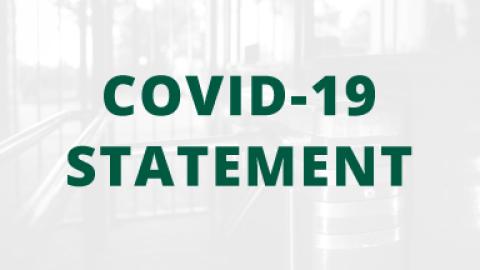 COVID-19 Statement