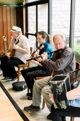 Band in Pavilion