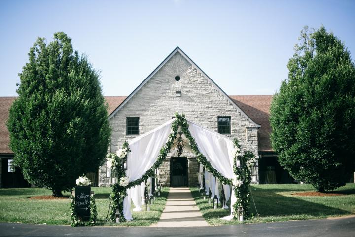 Hancock Bishop Wedding Exterior