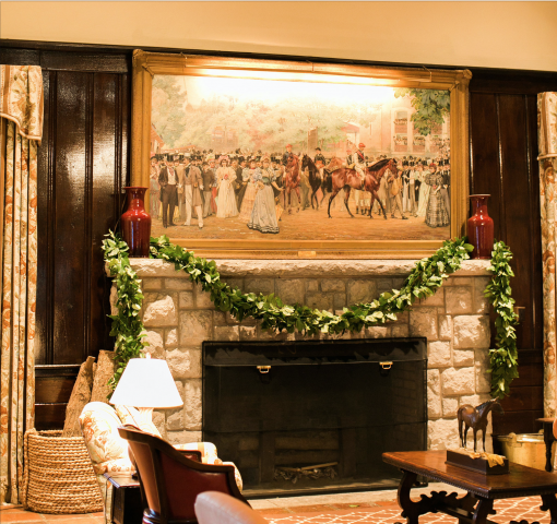 Clubhouse Fireplace
