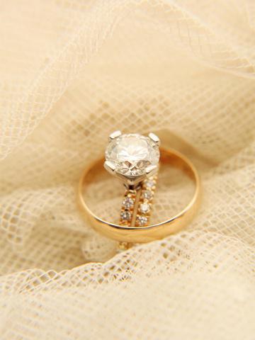 Adair & Clint's Wedding Rings
