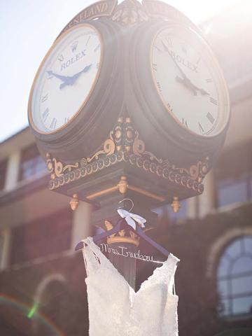 Rolex Clock at Keeneland