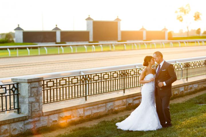 Keeneland Couple